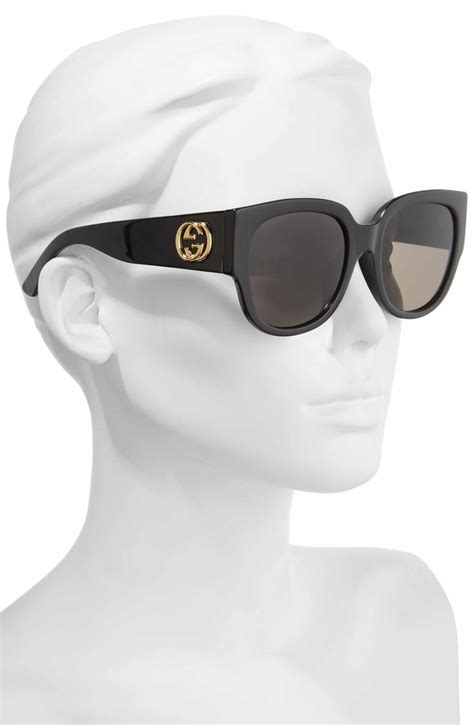 gucci gg logo sunglasses|Gucci 55mm square sunglasses.